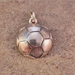 Rare Retired James Avery Soccer Ball Charm